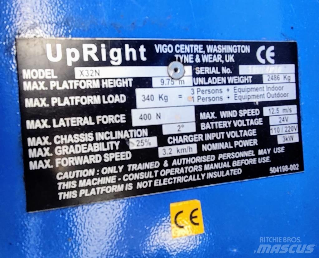 UpRight X32N Підйомники-ножиці