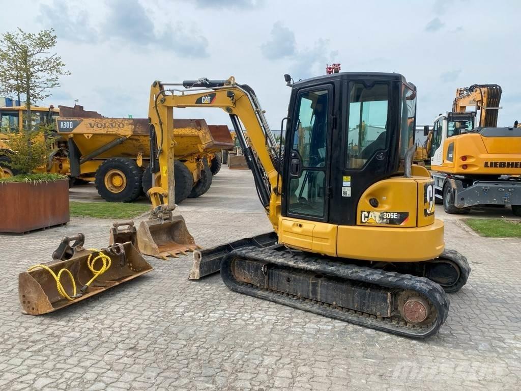 CAT 305 E II AIRCO! Міні-екскаватори < 7т