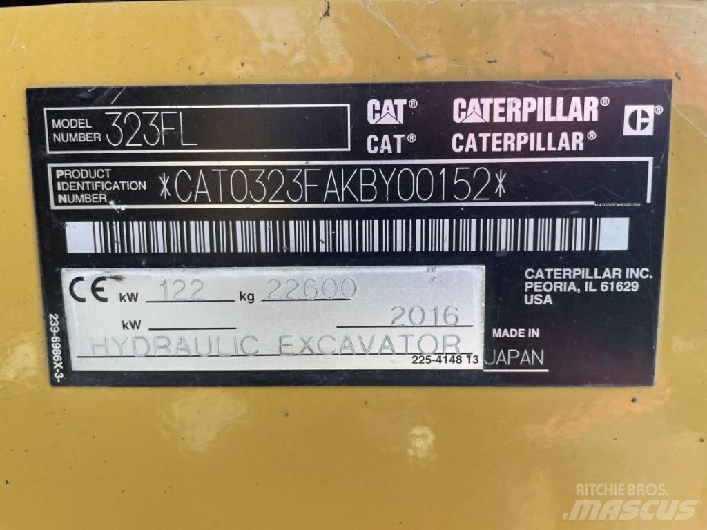 CAT 323F L Гусеничні екскаватори