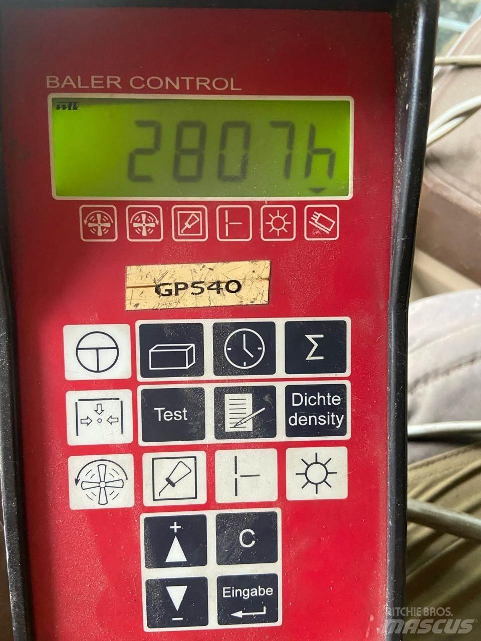 Case IH 540 Тюкові прес-підбирачі