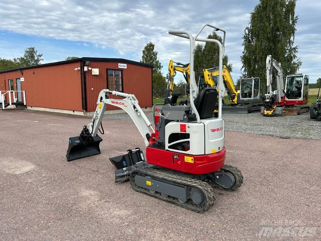 Takeuchi TB210R Міні-екскаватори < 7т