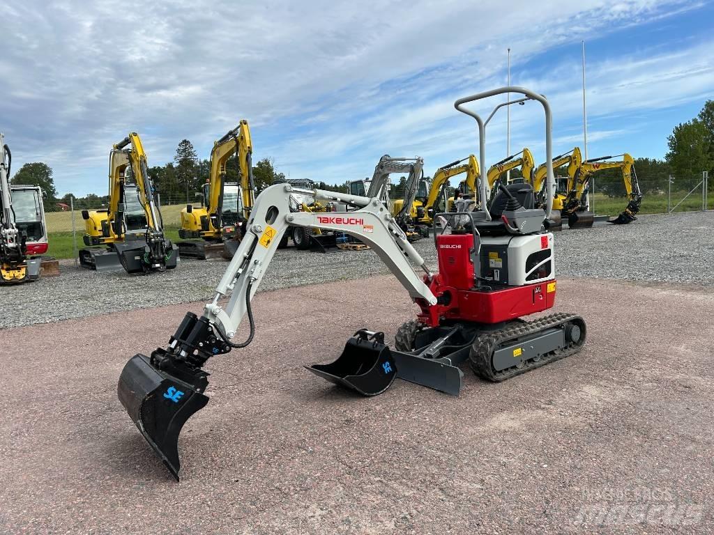 Takeuchi TB210R Міні-екскаватори < 7т