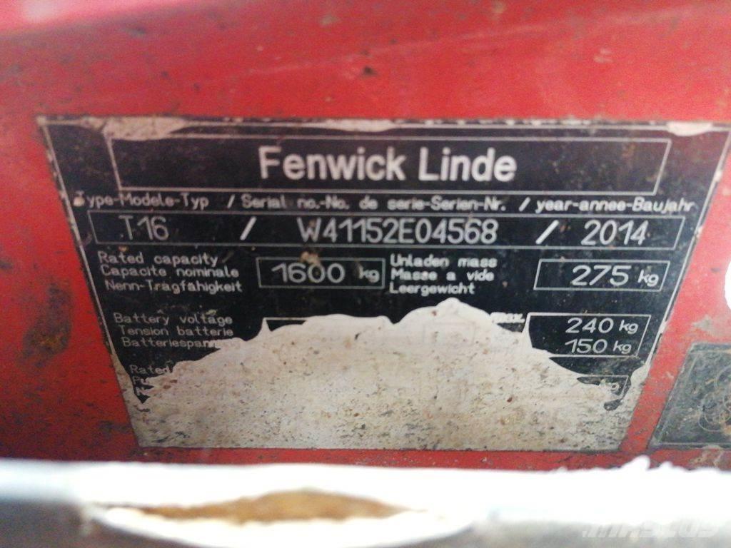 Linde T16 Штабелери