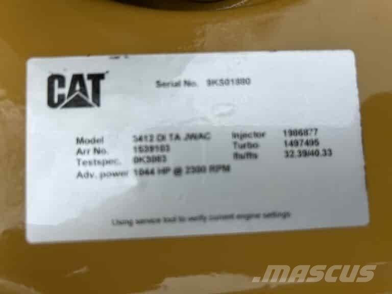 CAT 3412E Суднові енергетичні установки