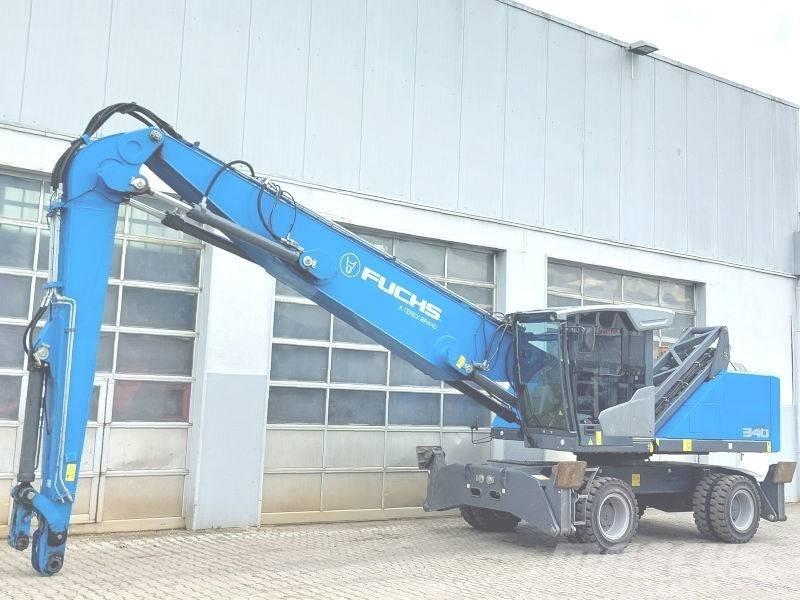 Fuchs MHL 340 F Перевантажувачі металобрухту/промислові навантажувачі