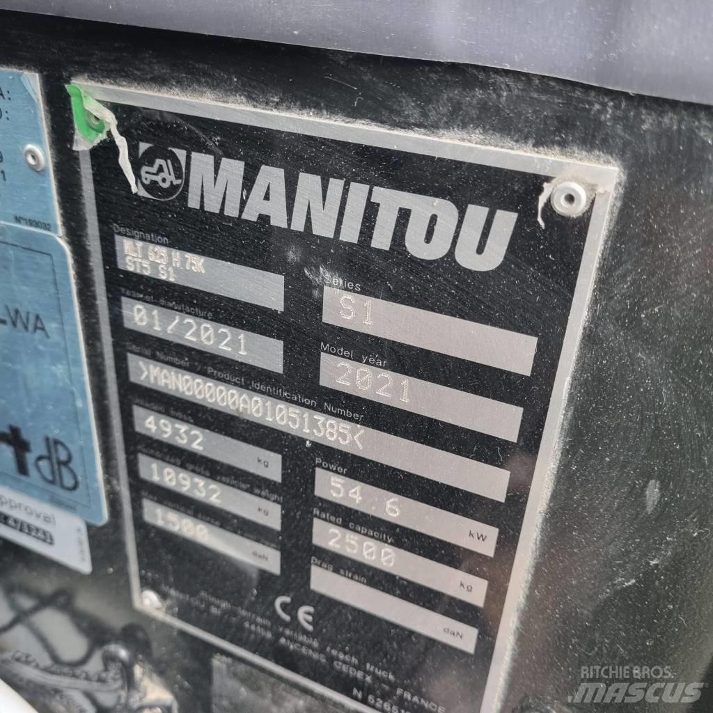 Manitou MLT 625-75 H Телескопічні навантажувачі