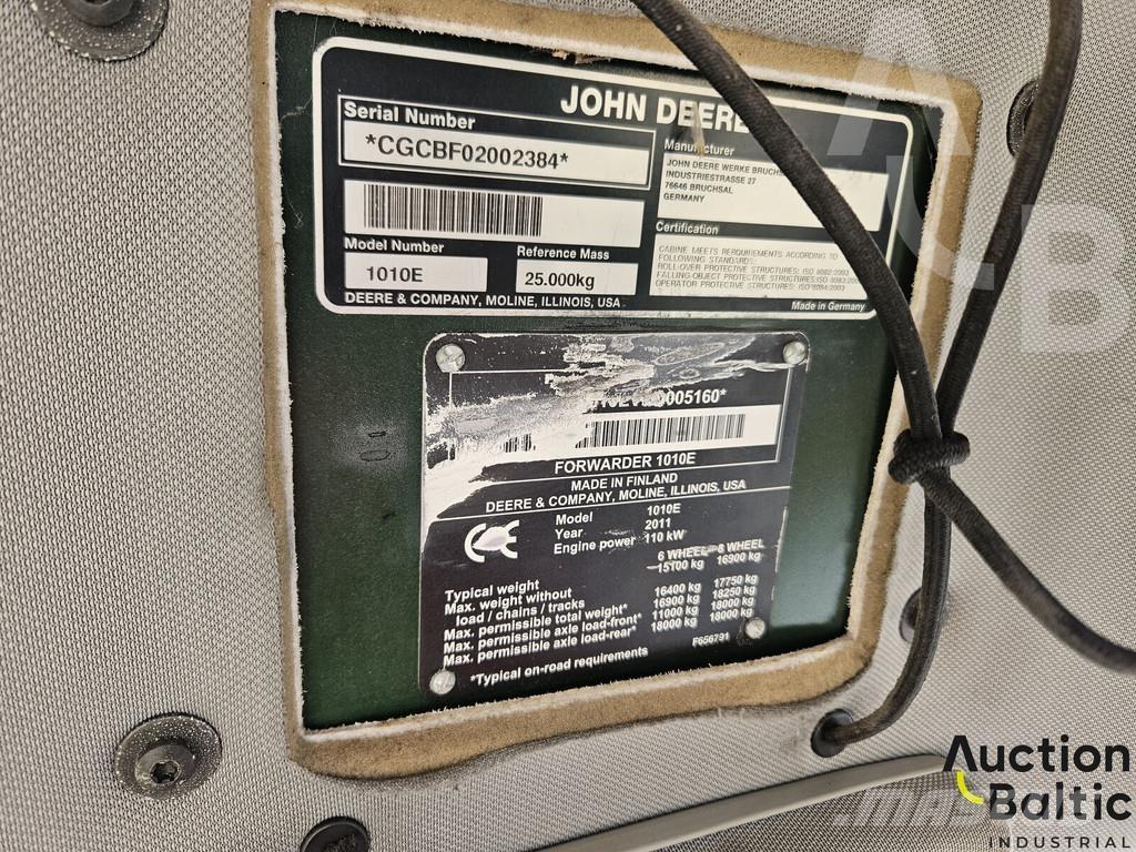 John Deere 1010 E Форвардери