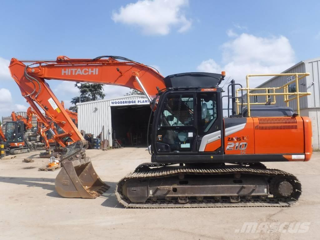 Hitachi ZX 210 LC-7 Гусеничні екскаватори