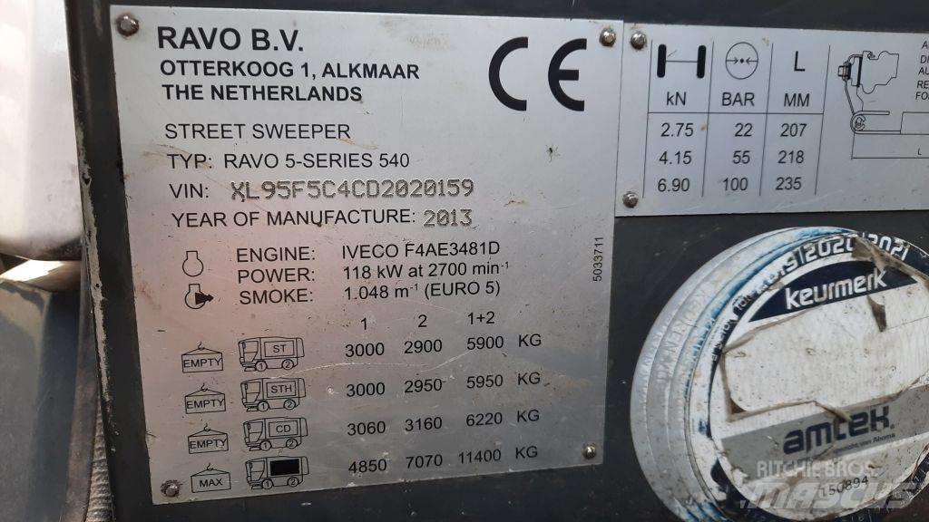 Ravo 540CD Підмітальні машини