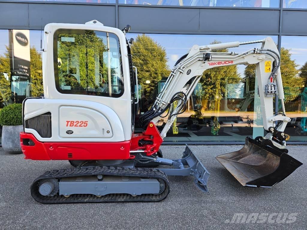 Takeuchi TB 225 Міні-екскаватори < 7т