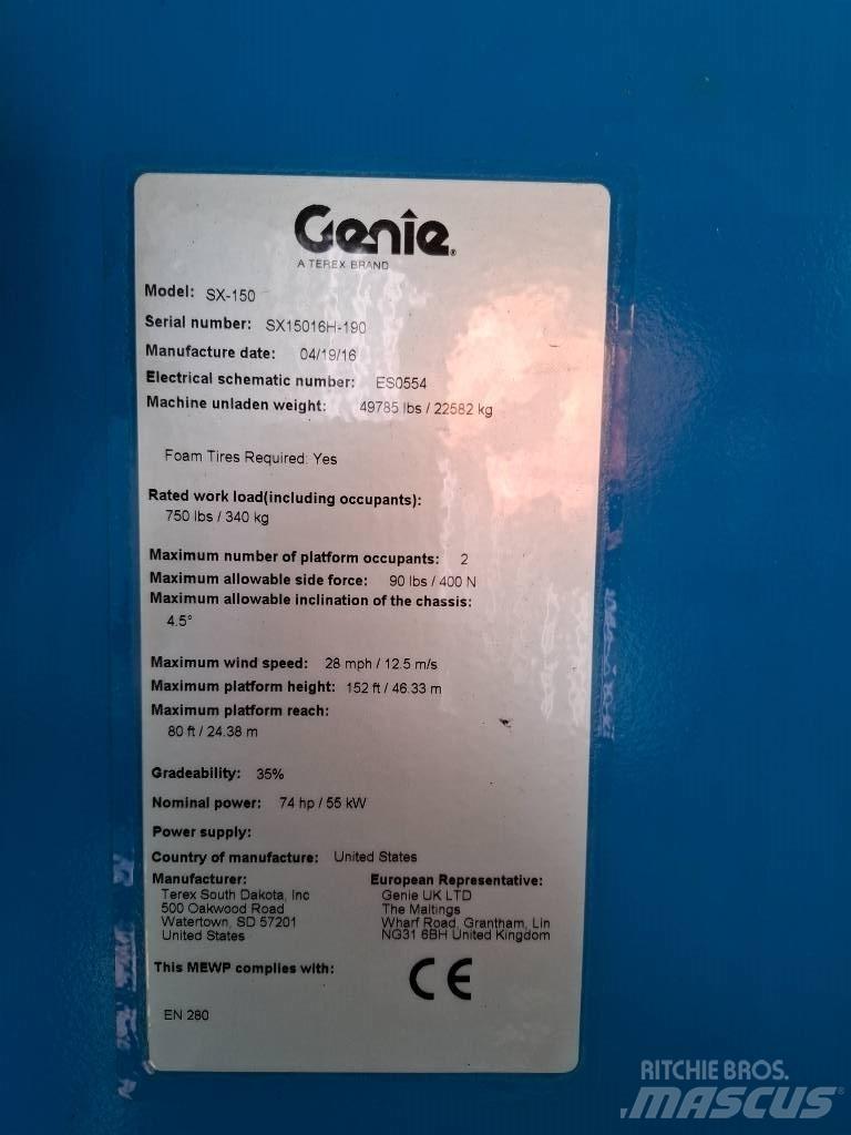 Genie SX 150 Телескопічні підйомники