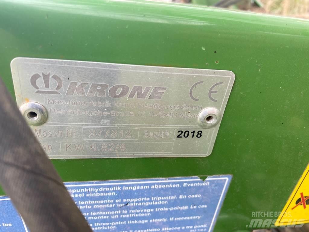 Krone KW 8.82/8 Граблі і сінозворушувачі
