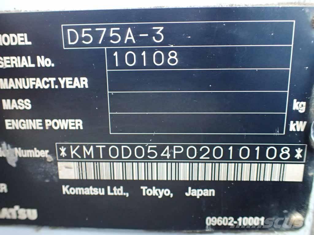 Komatsu D 575 A-3 Гусеничні бульдозери