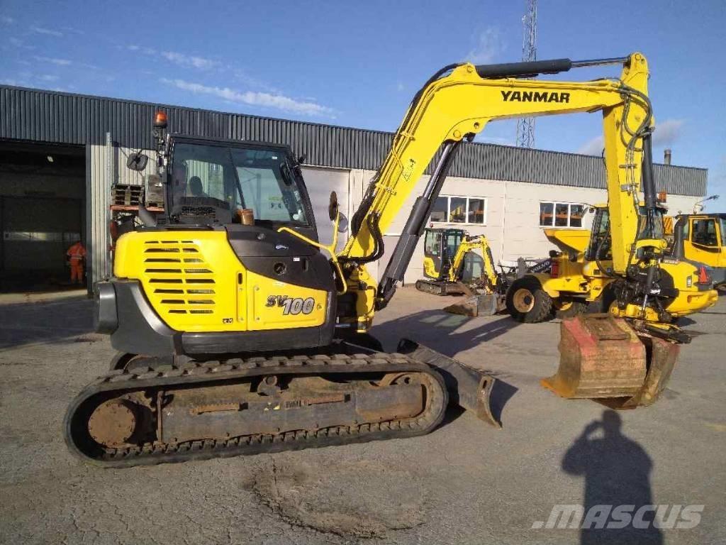 Yanmar SV 100-2A Середні екскаватори 7т. - 12т.