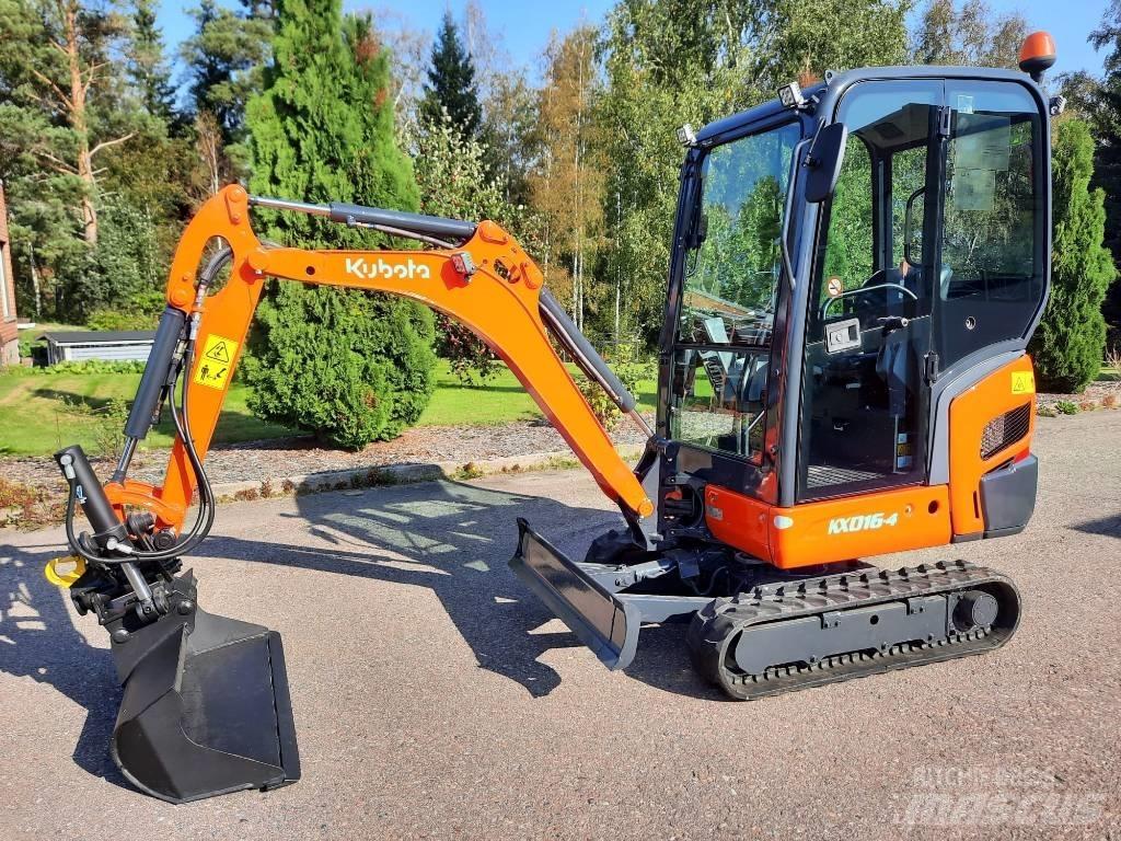 Kubota KX016-4 Міні-екскаватори < 7т