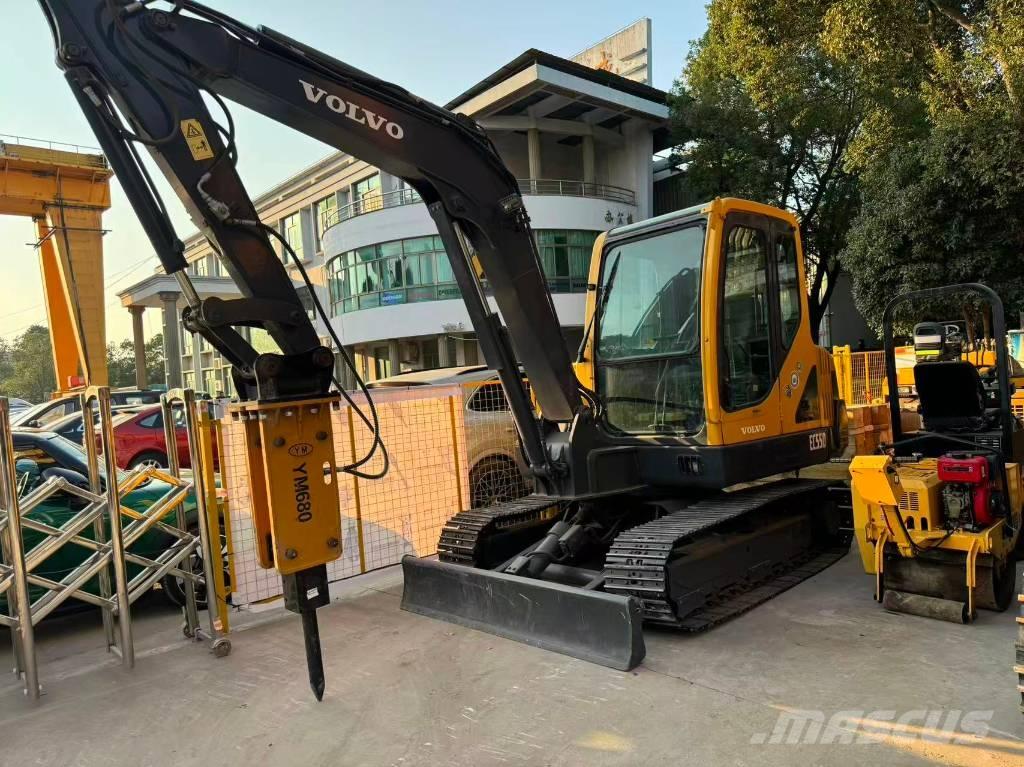 Volvo EC55D Міні-екскаватори < 7т
