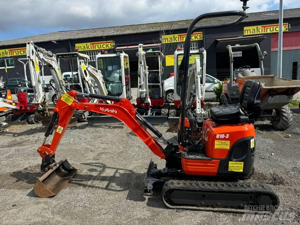 Kubota U 10-3 Міні-екскаватори < 7т