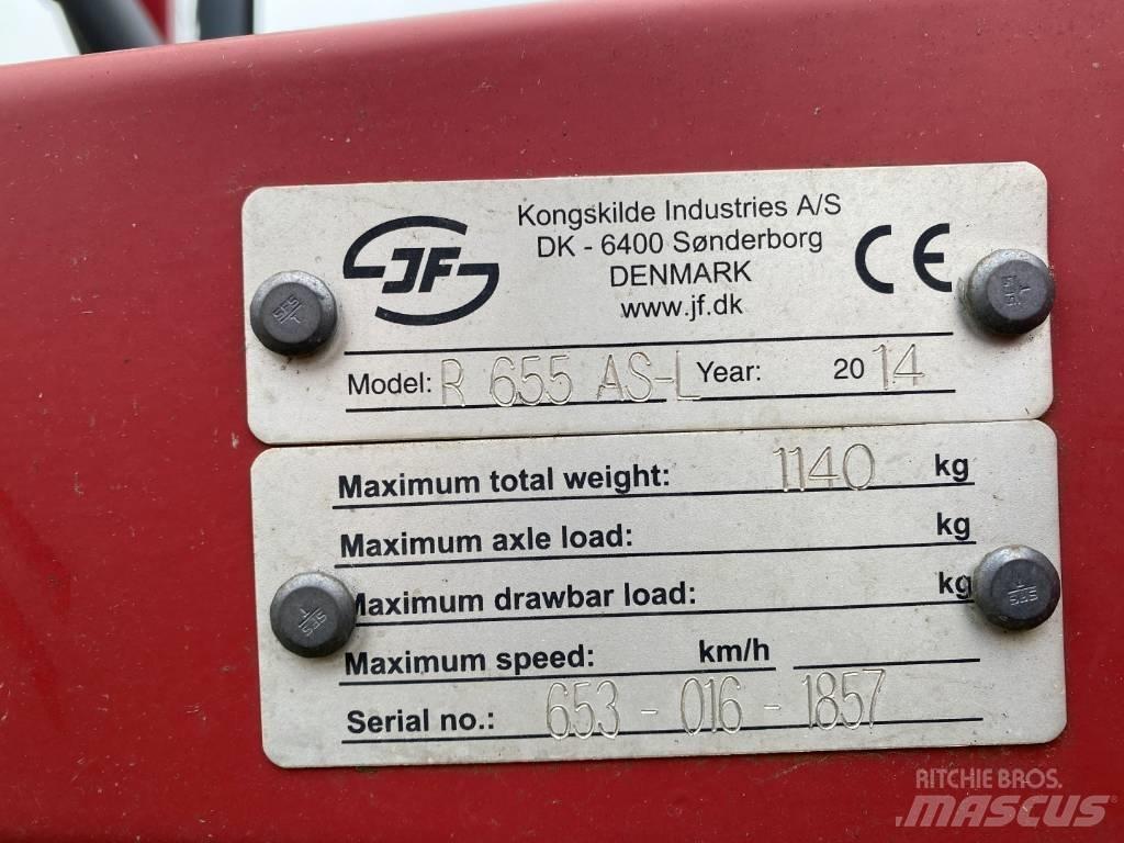 Kongskilde R655 ASL Граблі і сінозворушувачі