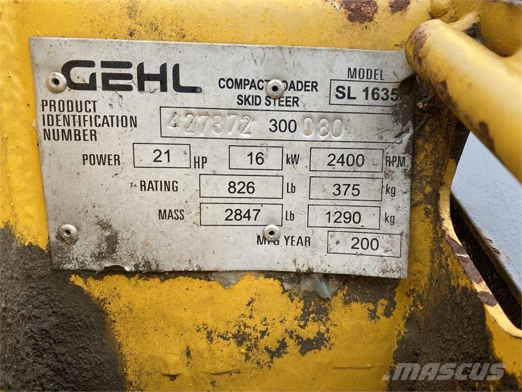 Gehl SL1650 Малі навантажувачі