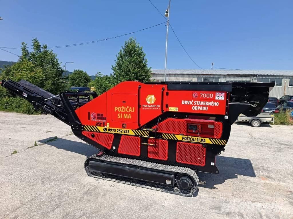 Red Rhino 7000 Plus Мобільні дробарки
