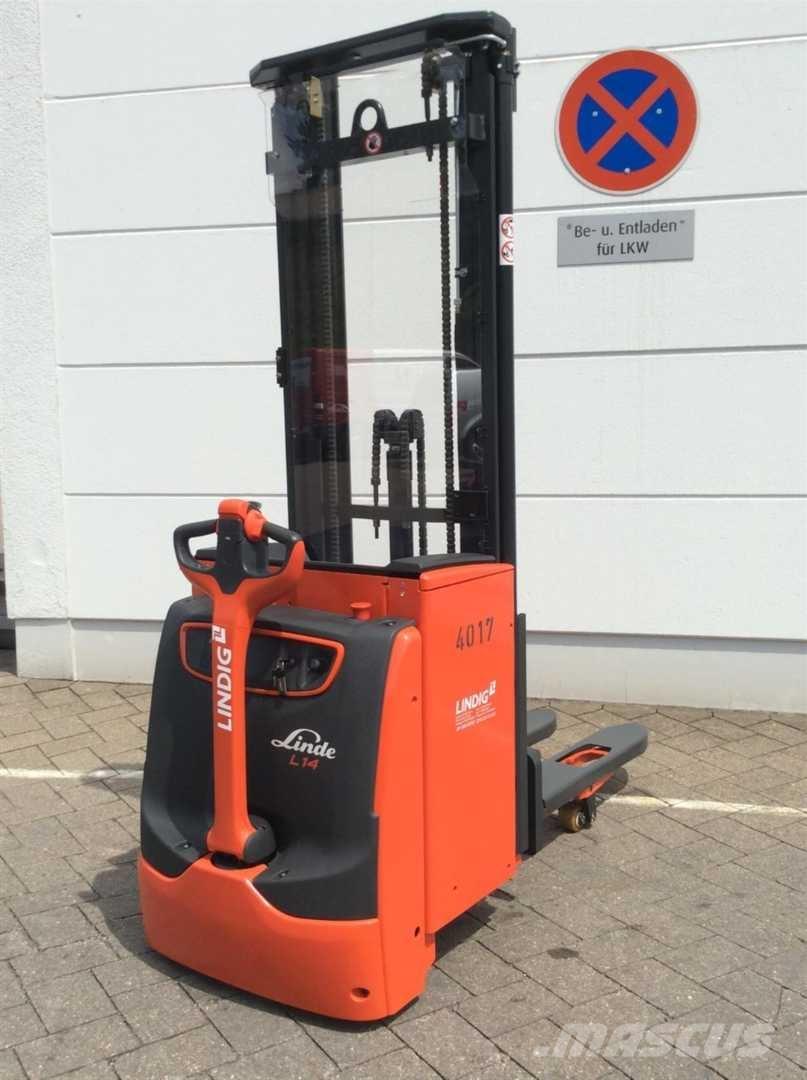 Linde L14I Самохідні електроштабелери