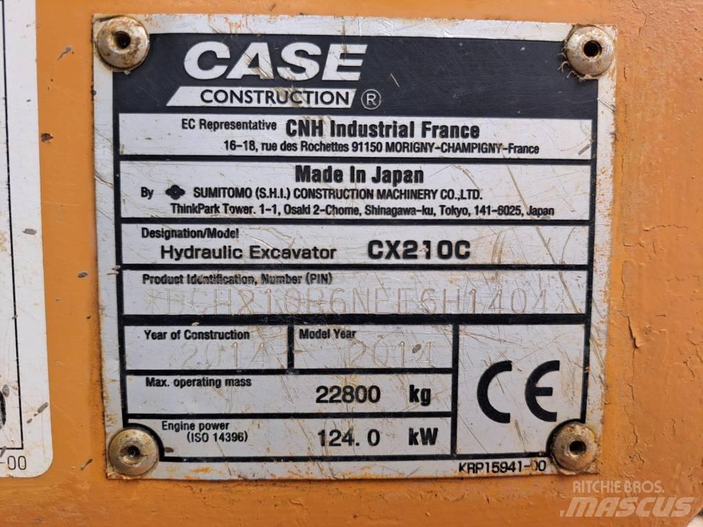 CASE CX 210 C Гусеничні екскаватори