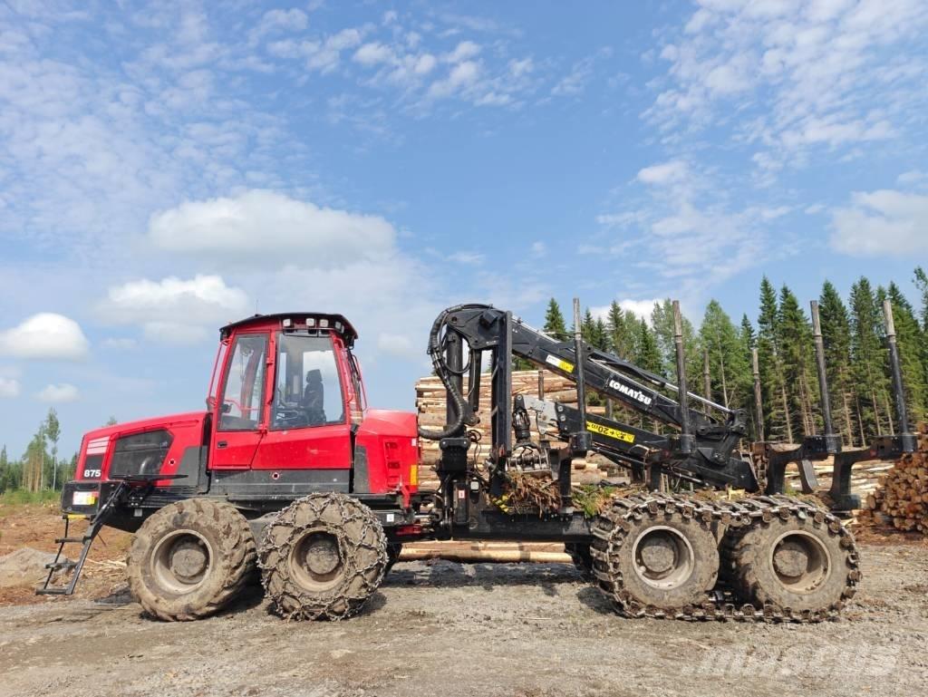 Komatsu 875 Форвардери