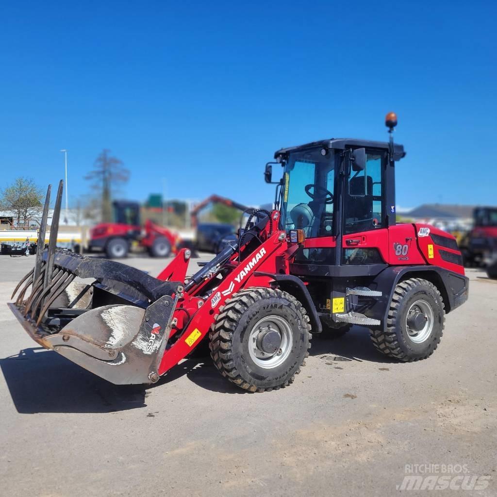 Yanmar V 80 Фронтальні навантажувачі