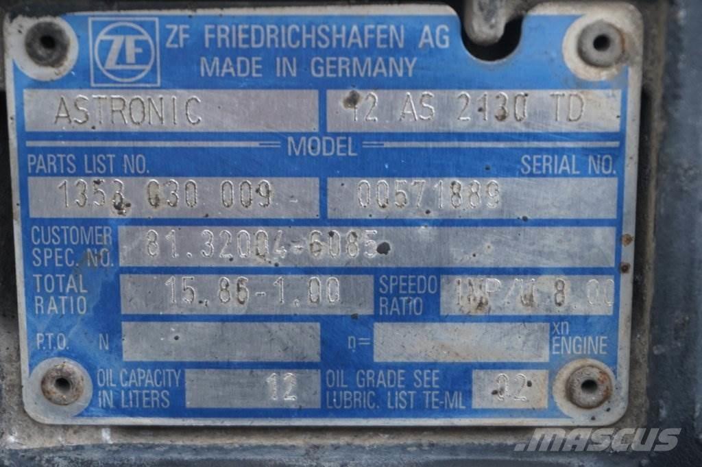 ZF 12AS2130DD TGX Коробки передач