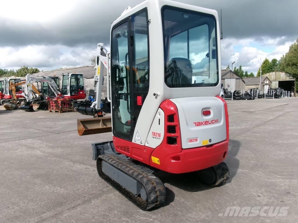 Takeuchi TB 216 Міні-екскаватори < 7т
