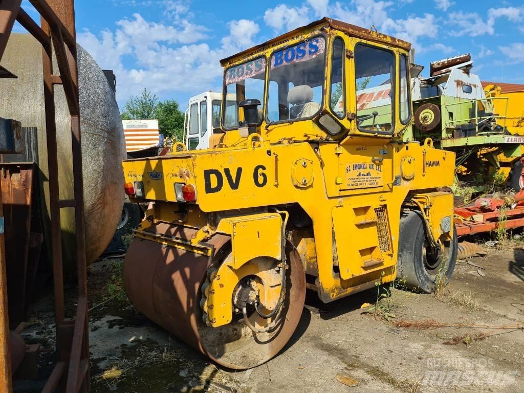 Hamm DV6K Котки тротуарні