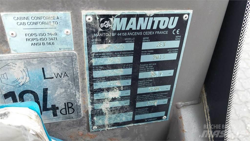 Manitou MT625T Телескопічні навантажувачі