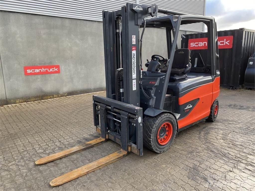 Linde E50 Електронавантажувачі