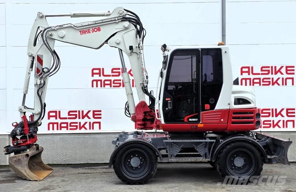 Takeuchi TB 295 W Колісні екскаватори