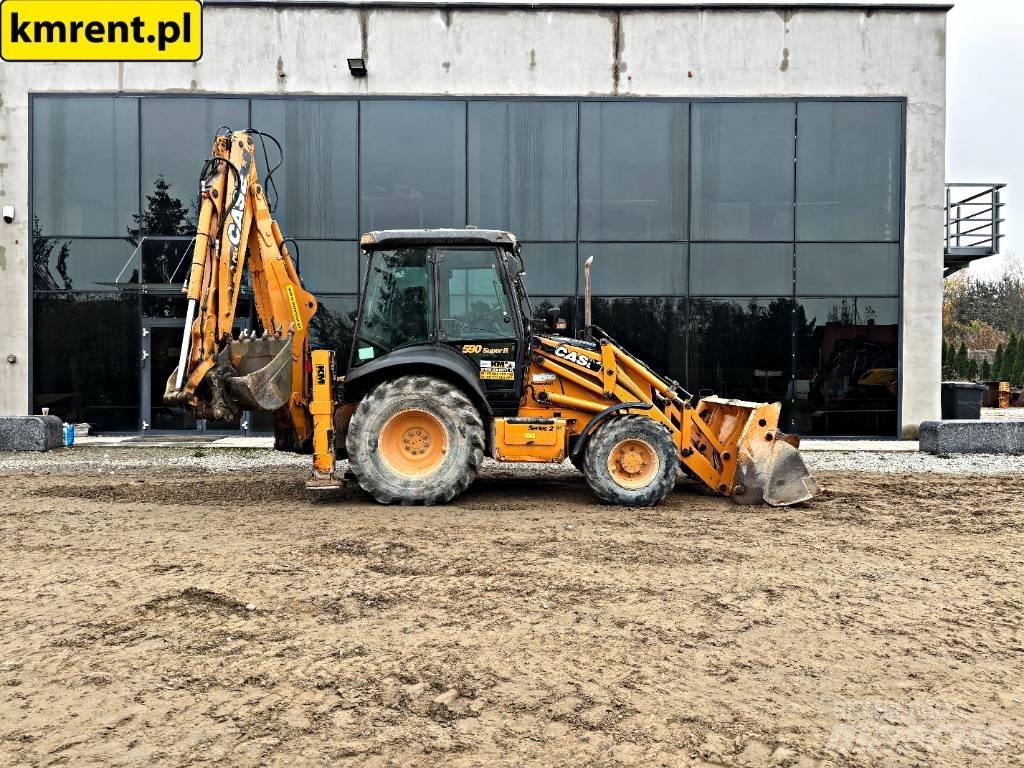 CASE 590 SR Екскаватори-навантажувачі