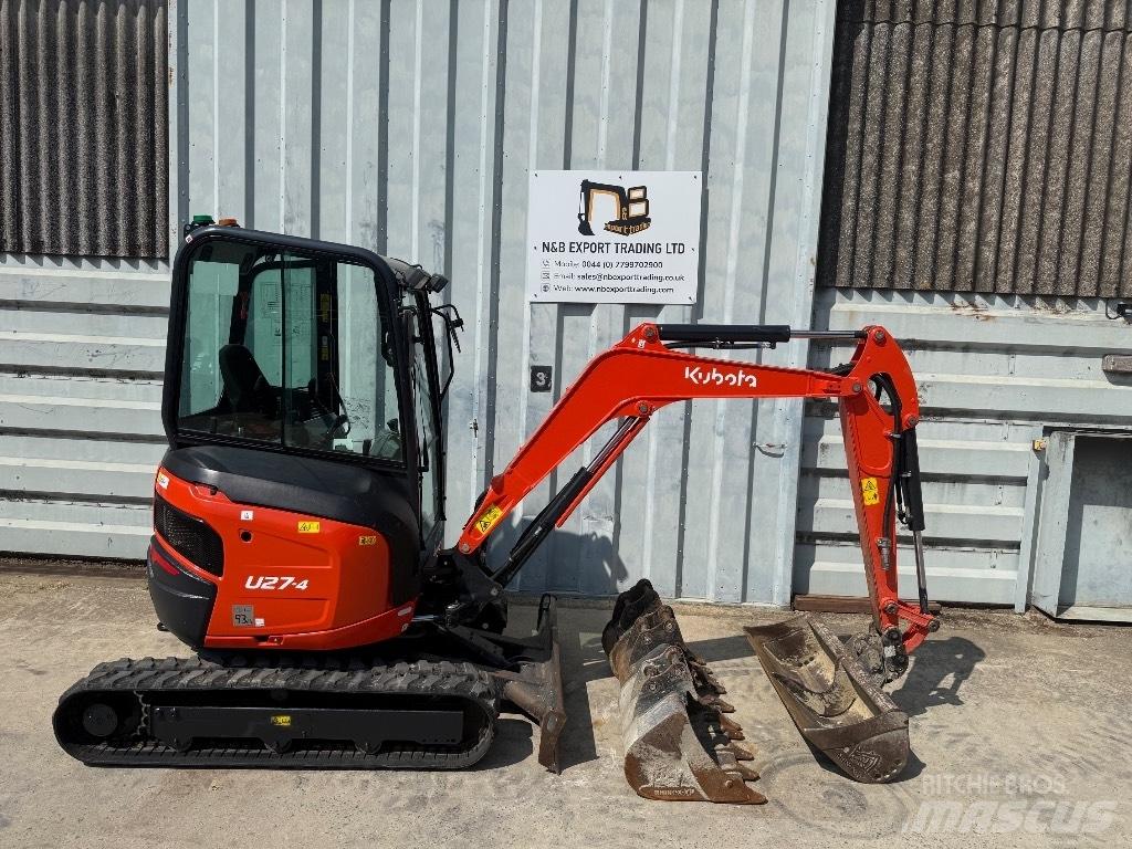 Kubota U 27 Міні-екскаватори < 7т