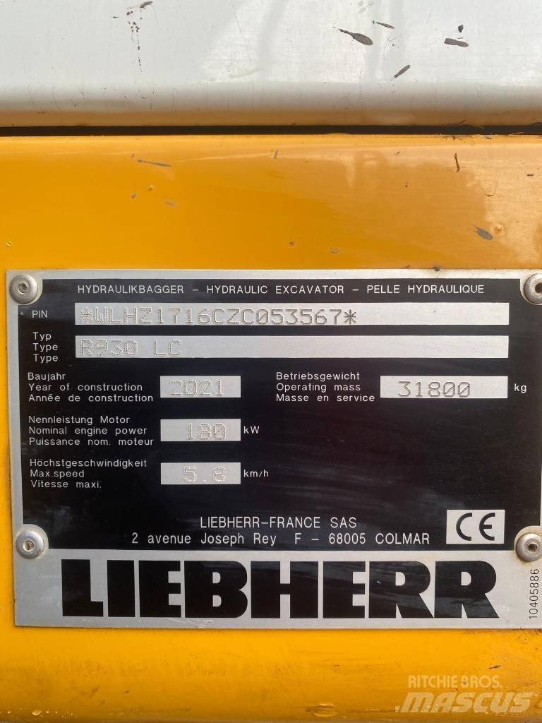 Liebherr R 930 LC Гусеничні екскаватори