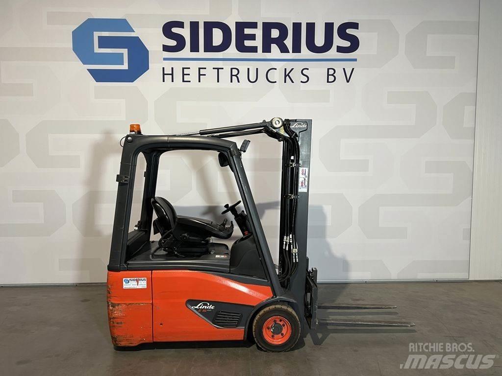 Linde E16 Електронавантажувачі