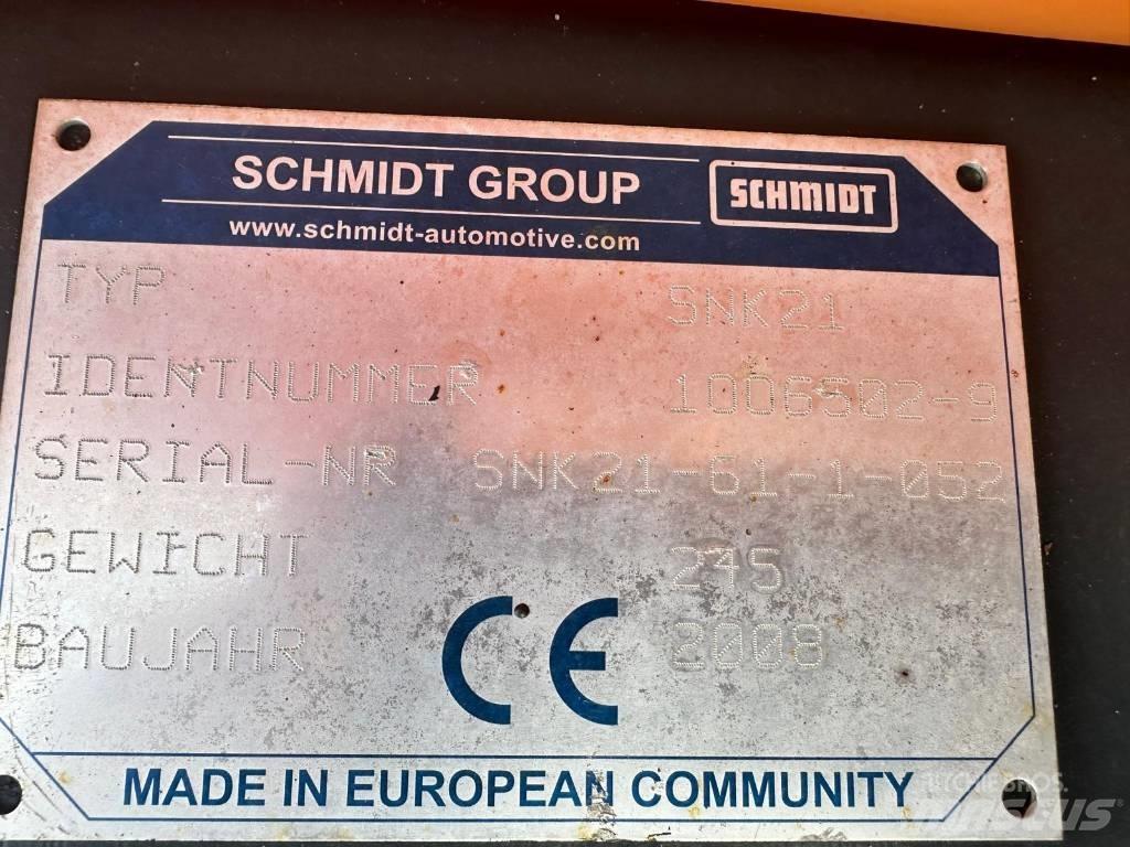 Schmidt SNK21 Снігоочищувальні ножі та плуги