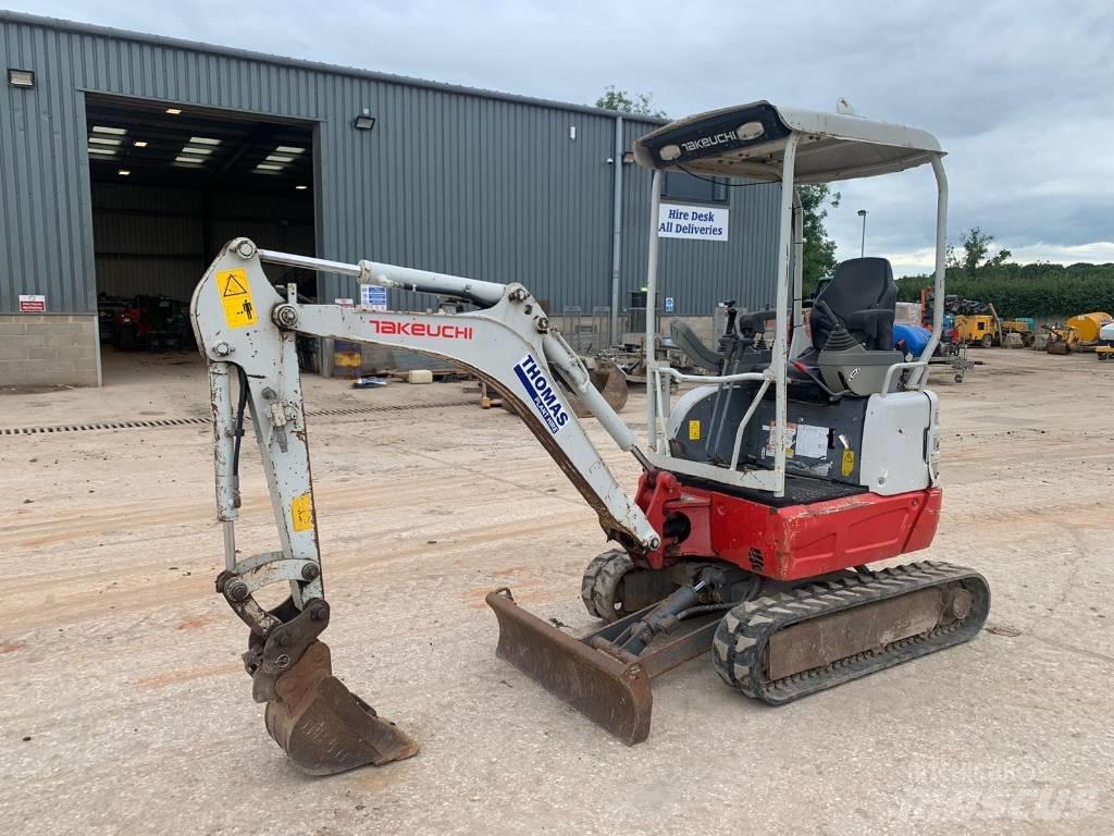 Takeuchi TB 215 R Міні-екскаватори < 7т