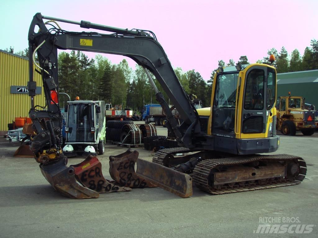 Volvo ECR 88 Середні екскаватори 7т. - 12т.