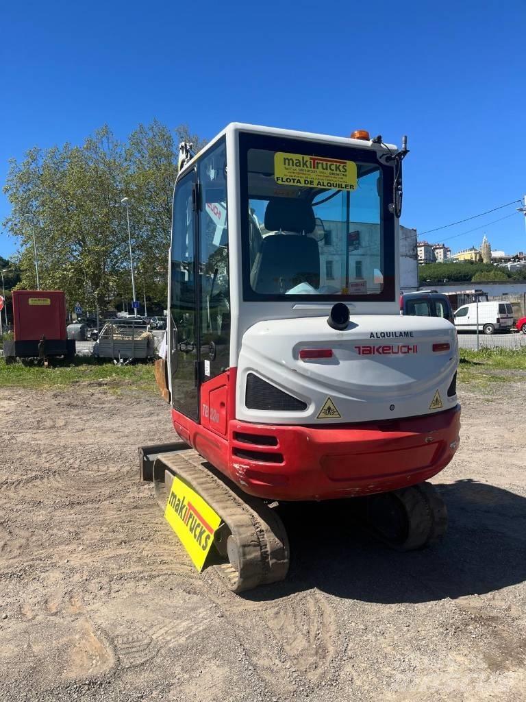 Takeuchi TB230 Міні-екскаватори < 7т