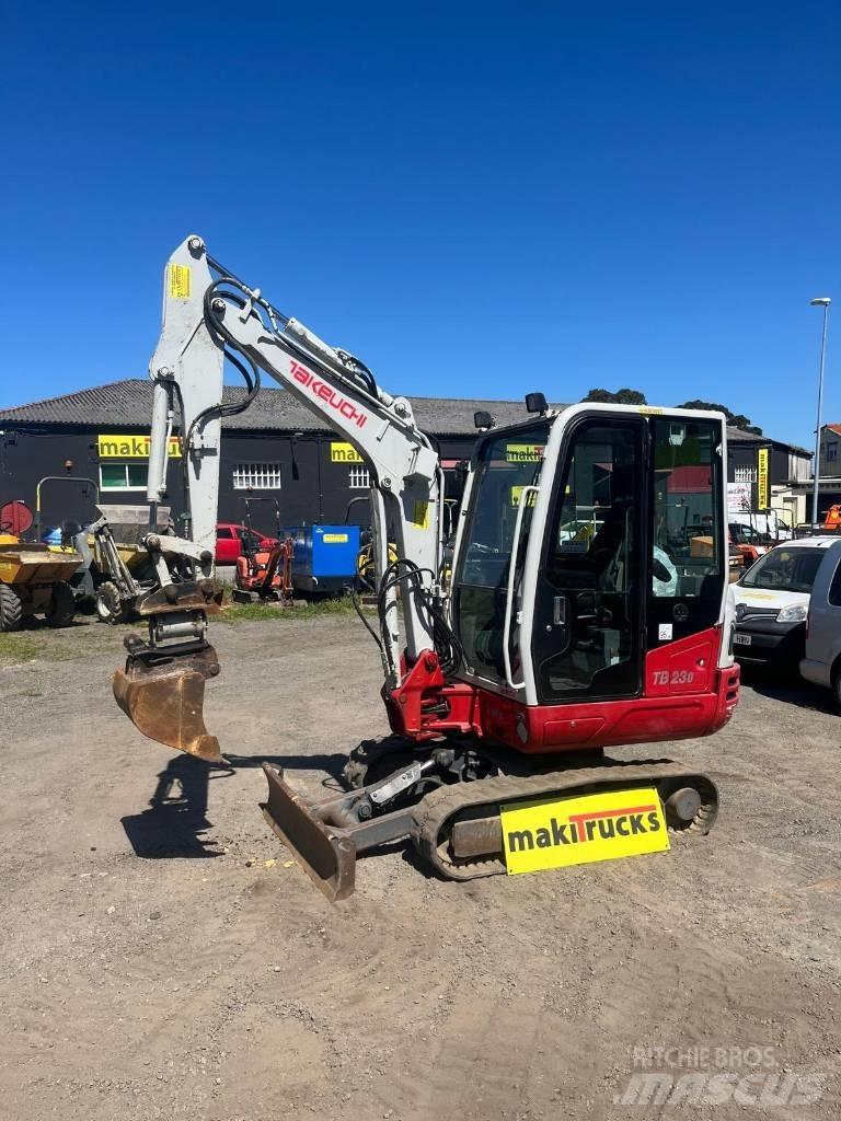Takeuchi TB230 Міні-екскаватори < 7т
