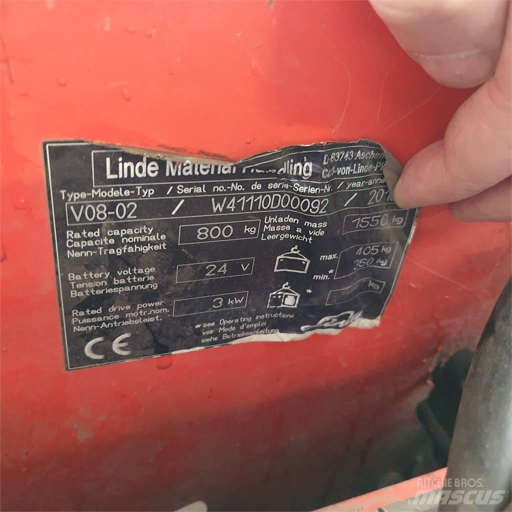 Linde V08-02 Підбірник заказів із середніх ярусів