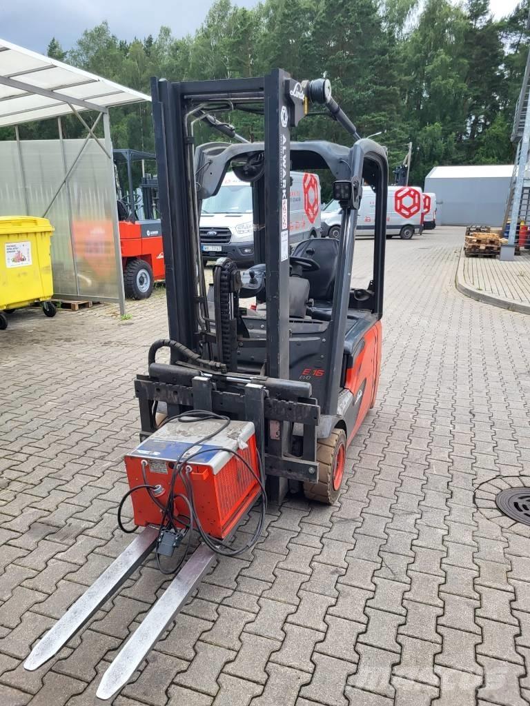 Linde E16 Електронавантажувачі