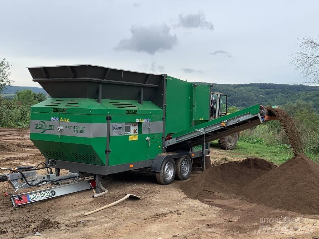 Zemmler MS 1600 Мобільні грохоти
