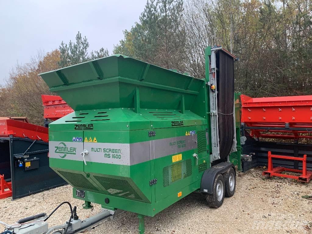 Zemmler MS 1600 Мобільні грохоти