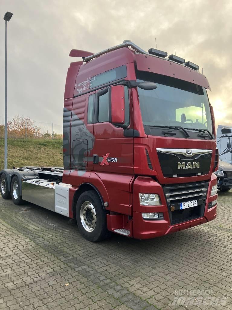 MAN TGX 26.510 Вантажівки з гаковим підйомом