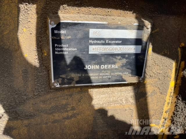 John Deere 85G Міні-екскаватори < 7т
