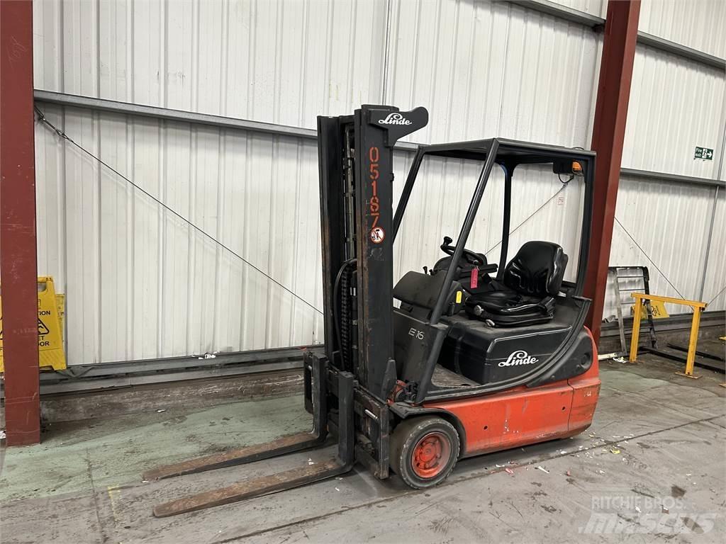 Linde E16C-02 Електронавантажувачі